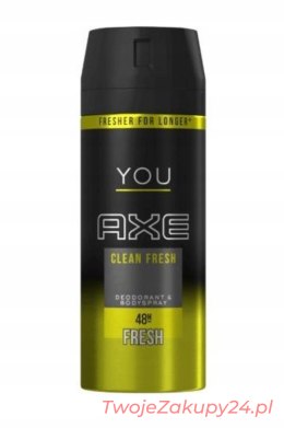 Axe You Clean Fresh 48H Dezodorant Spray 150Ml