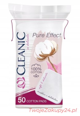 Cleanic Płatki Kosmetyczne Pure Effect 40Szt