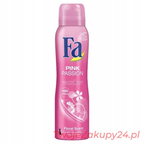 Fa Pink Passion Deodorant Dezodorant W Sprayu Flor