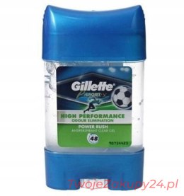 Gillette Sport Power Rush Dezodorant W Żelu 70 Ml