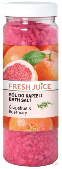 Fresh Sól Do Kąpieli Grapefruit Rosemary