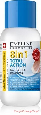 Eveline 8W1 Nail Therapy Zmywacz Do Paznokci 150Ml