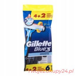 Gillette Blue3 Maszynki Jednorazowe 4 2Szt
