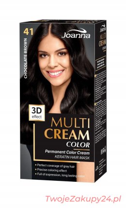 Joanna Farba Do Włosów Multi Cream Color 41 Czekol