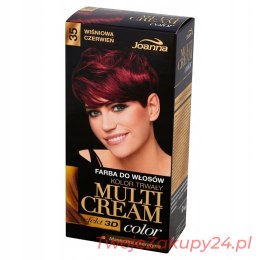 Joanna Multi Cream Color Farba Do Włosów 35 Wiśnio