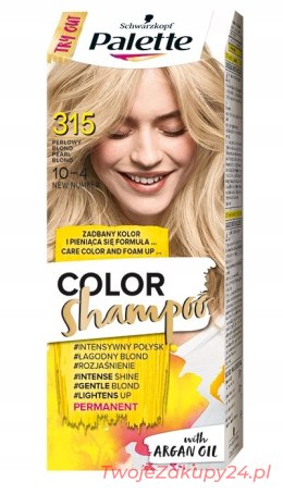 Palette Szampon Koloryzujący 315 Perłowy Blond