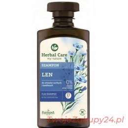 Herbal Care Szampon Len Do Włosów Suchych 330Ml