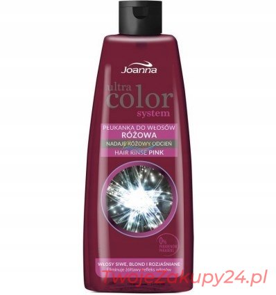 Joanna Ultra Color Różowa Płukana 150Ml