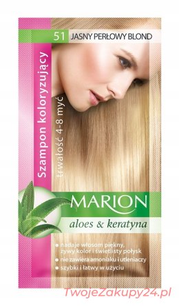 Marion Szampon Koloryzujący Jasny Perłowy Blond 51