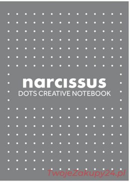 Zeszyt W Kropki A5 56 Kartek Narcissus Szary
