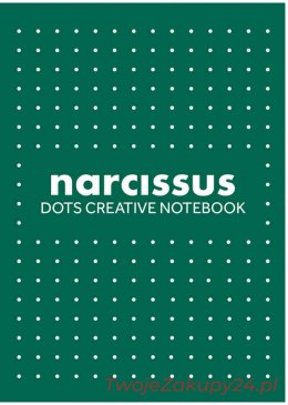 Zeszyt W Kropki A5 56 Kartek Narcissus Zielony