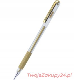 Długopis Żelowy 0,8 Mm - Hybrid Gel Grip Złoty Pen