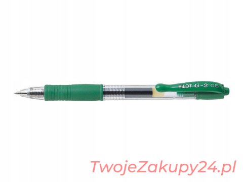 Długopis Żelowy Pilot G2 Zielony Oryginał