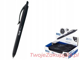 Milan Długopis Rubber Touch P1 Czarny