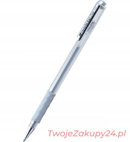 Pentel Długopis Żelowy Korektor K118 Srebrny