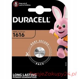 Bateria Litowa Duracell Dl1616 Cr1616 3V Bl 1Szt