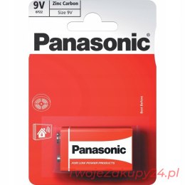Panasonic Bateria Cynkowo Węglowa 6F22/R9 1 Sztuka