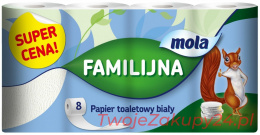 Papier Toaletowy Mola Familijna 8 Rolek