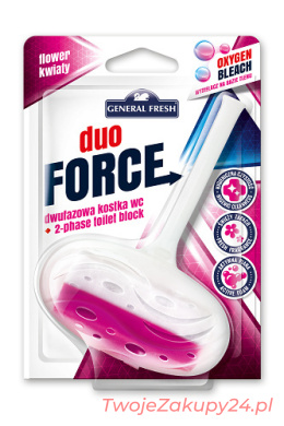 General Fresh Duo Force kostka do WC dwufazowa Kwiatowa 40g