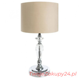 Lampa Ceramiczna Leami 30x30x49 Beżowa