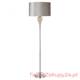 Lampa Podłogowa Do Salonu Szara 46x46x157cm