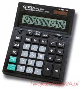 Kalkulator Biurowy Citizen Ci-Sdc664S Czarny