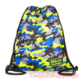 Coolpack - Sprint Line - Worek Sportowy - Camo Fusion Yellow