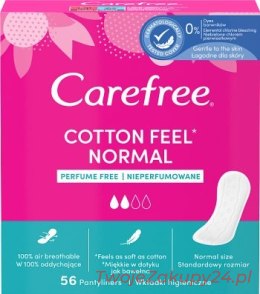 Wkładki Carefree A56 Normal Cotton