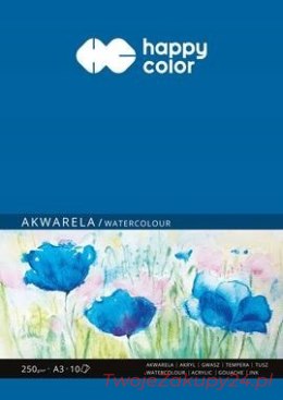 Blok Happy Color Akwarelowy Art A3 10 Arkuszy 250G