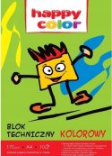Blok Techniczny A4 10 kartek - Kolorowy