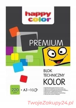 Blok Techniczny Kolor A310K Premium Happy Color