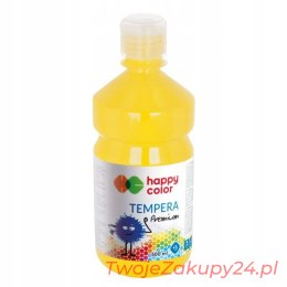 Farba Tempera Premium 500Ml Żółta Happy Color