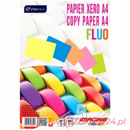 Papier Kolorowy Ksero A4 5 Neonowych Kolorów 100K