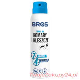 Bros Spray Na Komary I Kleszcze (Deet 15%)