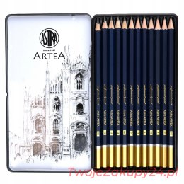 Astra Artea Zestaw Ołówków Do Rysowania 12 Szt