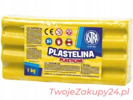Plastelina 1Kg Żółta Astra