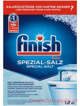 Finish Sól Do Zmywarki Zmiękczająca Wodę 1,2 Kg